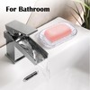 AMUONTY 2-Pack Soap Dish Holder for Bar Soap, Bathroom Soap