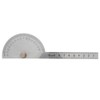 Utoolmart Stainless Steel Protractor 180 Degrees Round Head Angle Finder