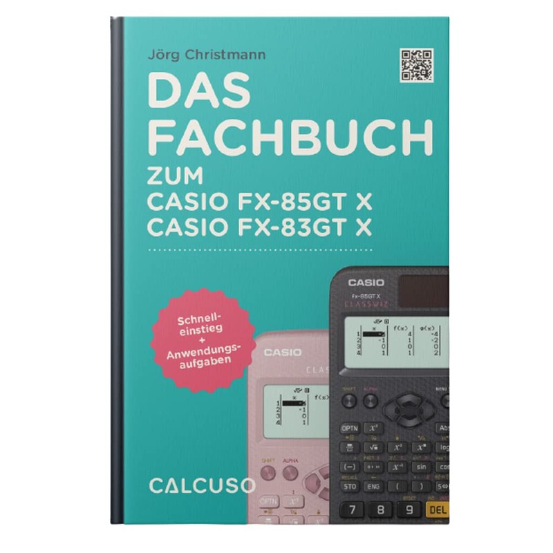 Calcuso Standard Pack Red with Calculator Casio FX-83GT X Black