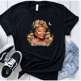 1Sheet Happy Mother's Day Iron-On Transfer Decals, Black Mom, Mama Direct to Film Heat Transfer Patches for Backpacks, T-Shirts, Pillows, DIY Canvas Bags & Apparel Customization. (003)