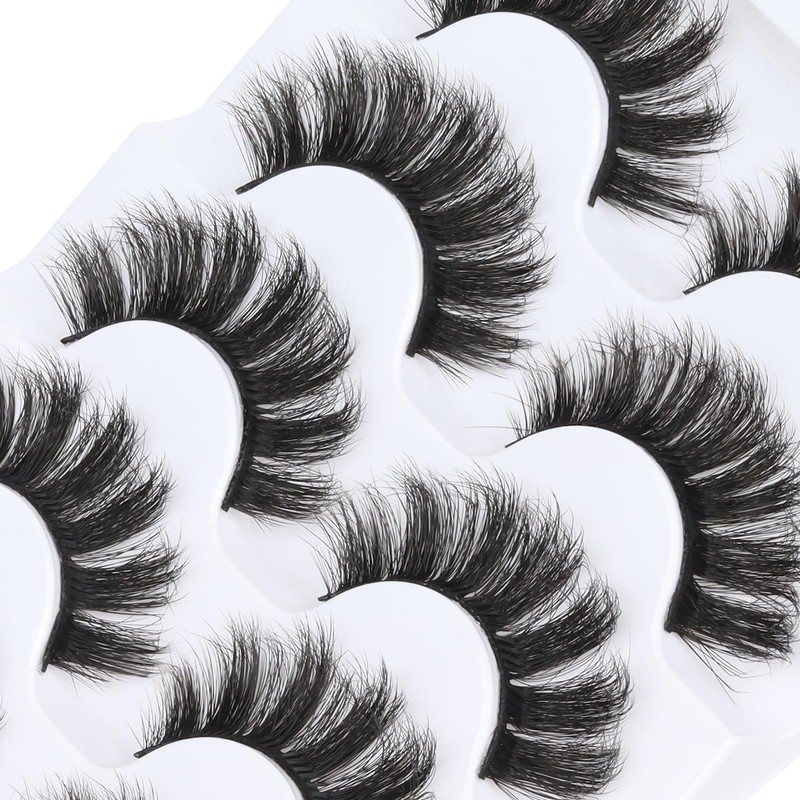 Veleasha Lashes 5D Faux Mink Lashes 100% Handmade Luxurious Volume
