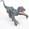 R/C Dinosaur Velociraptor Toy with 3D Eye Light, Roaring &