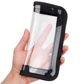 AKOAK 2 Pcs Fishing Lure Wraps, Durable Clear PVC Bait Hook Protective Cover to Keep Fishing Safe and Easy to See Bait, Hook Cover Bait Storage - Outdoor Fish Tools