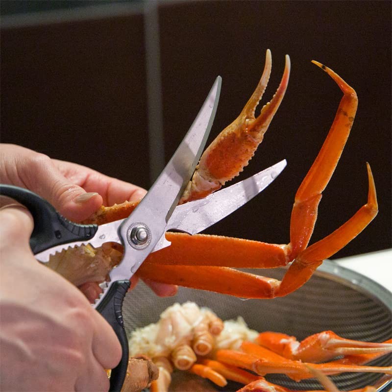 Kyoto Utsuyoku Ultra Long Curved Kitchen Scissors, Made in Japan