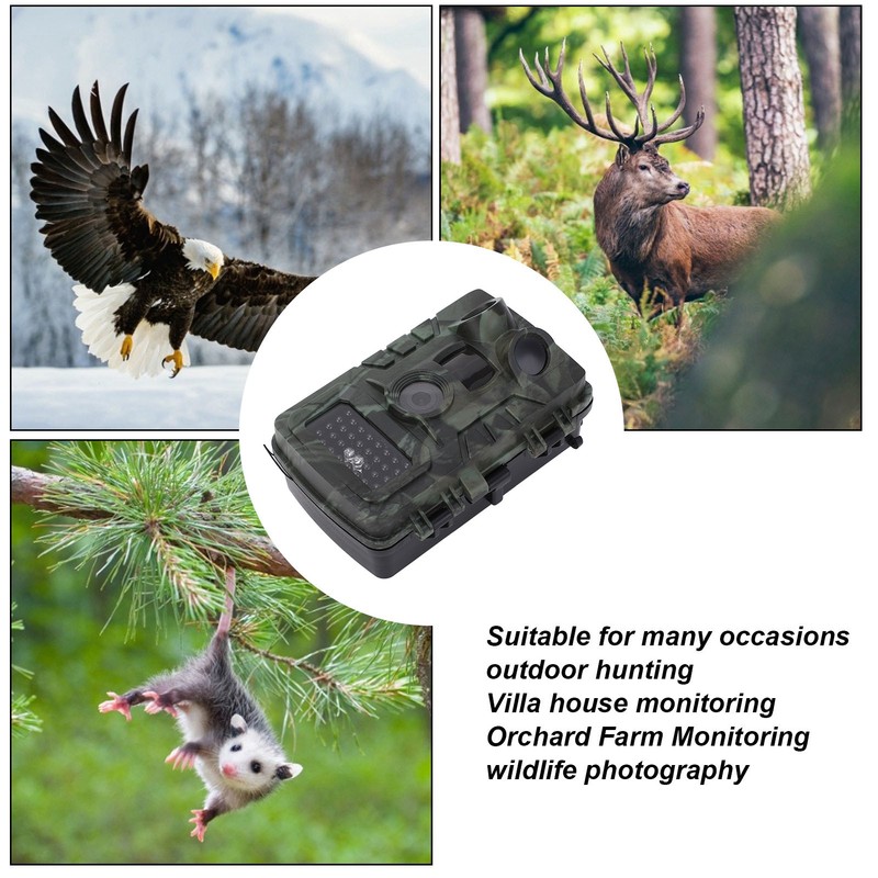 58MP 1080P HD Infrared Camera Hunting Scouting Camera with Display