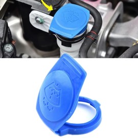 Amazleer 3Q0955455 Cover for Windscreen Washer Container, Windscreen Wiper Washer Liquid Container, Tank Cap, Washer Liquid Cap, Windscreen Wiper, Car Windscreen Wiper Accessories