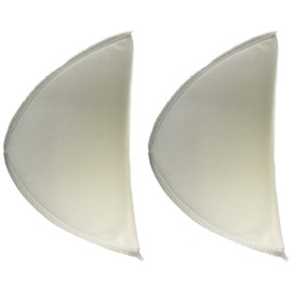 Dritz 53075-9 Shoulder Pads, Covered Set-in Tri-Point, 1/2-Inch, White
