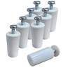 8 White Roller Shutter Stops 40 mm for PVC Roller