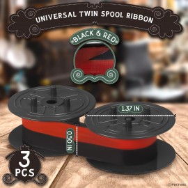 PIKTIME Canon Mp11dx Calculator Ink Ribbon Set Of 3 – 18Ft X 0.5In Sharp El-11