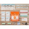 Rhino Rescue Kit Quemaduras Apósitos 4x4 Paquetes Gel Almohadillas Adherentes
