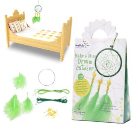 Amazaque Dream Catcher for Bedroom - Wall Hanging Art Dream Catcher - Home Decor Ornament - with Feather Design - Nightmare Protection Decorations for Bedroom, Window, Balcony