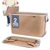 CleverMade Collapsible Laundry Basket LUXE 2 Pack – 60L (16