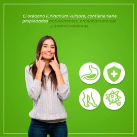 Aceite De Orégano (Uso interno y dermatológico)  Min. 80 de Carvacrol  30ml Vizana Nutrition                                                          