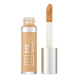 3INA MAKEUP - The 24H Concealer 646 - Gold - All Skin Types - Long-Lasting Formula - Liquid Concealer Dark Circles Skin Blemishes - Soft Applicator - Vegan - Cruelty Free