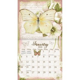 Lang, Butterflies 2026 Wall Calendar by Jane Shasky