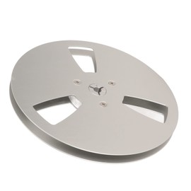 Silver 7 Inch Empty Reel Universal 3 Holes Aluminum Alloy Takeup Reel