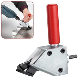 Tools Nibble Metal Cutting Sheet Nibbler Saw Cutter Tool Drill Attachment Free Cutting Tool Nibbler Sheet Metal Cutter Drill bit Set