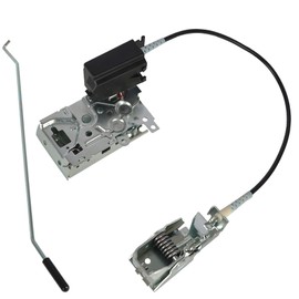 labwork Front Right Passenger Door Latch Lock - Door Latch Lock Cable Rod Kit Replacement for Ford F150 F250 F350 Replace F4TZ-15219A64-A