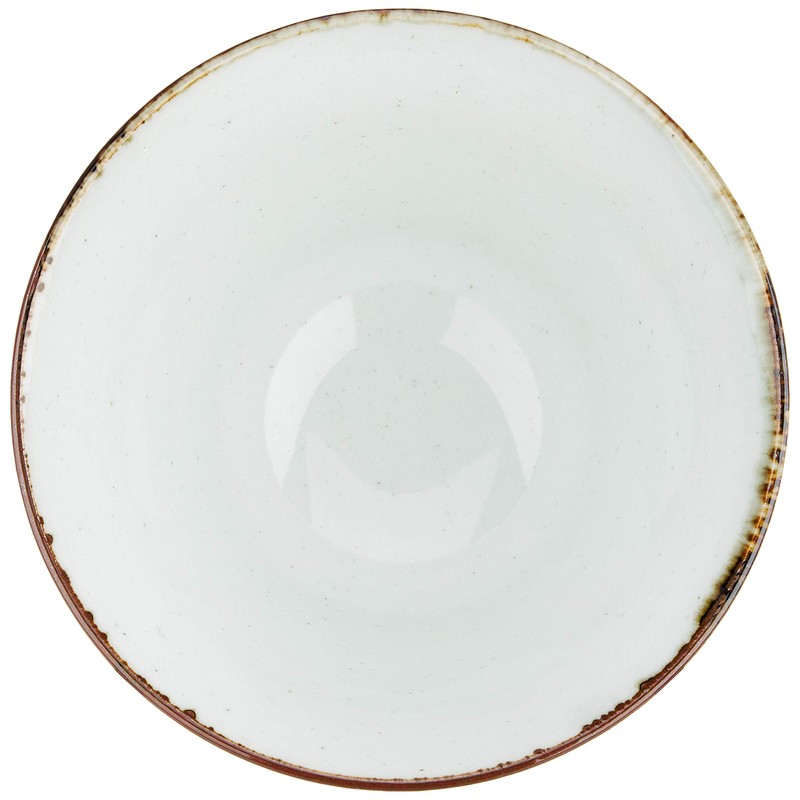 Saikai Pottery Hasami Ware wave.H karakusa 568 Bowl (Red) 14258