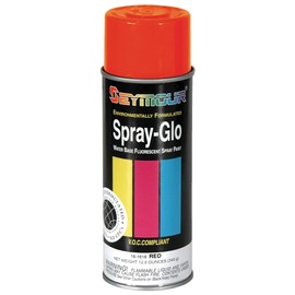 Seymour 16-1618 Spray-Glo Water Base Paints, Fluorescent Red 12 Ounce (Pack of 1)