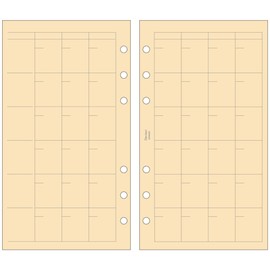Raymei Fujii DR4405 Book Refill DaVinci Bamboo Paper Free Monthly Bible Size