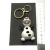 Molly's Charms 3D Keyring and strap - cartoon snowman olaf