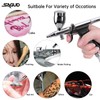 SAGUD Airbrush Gun Set Single Action Air Brush Pen 0.3mm