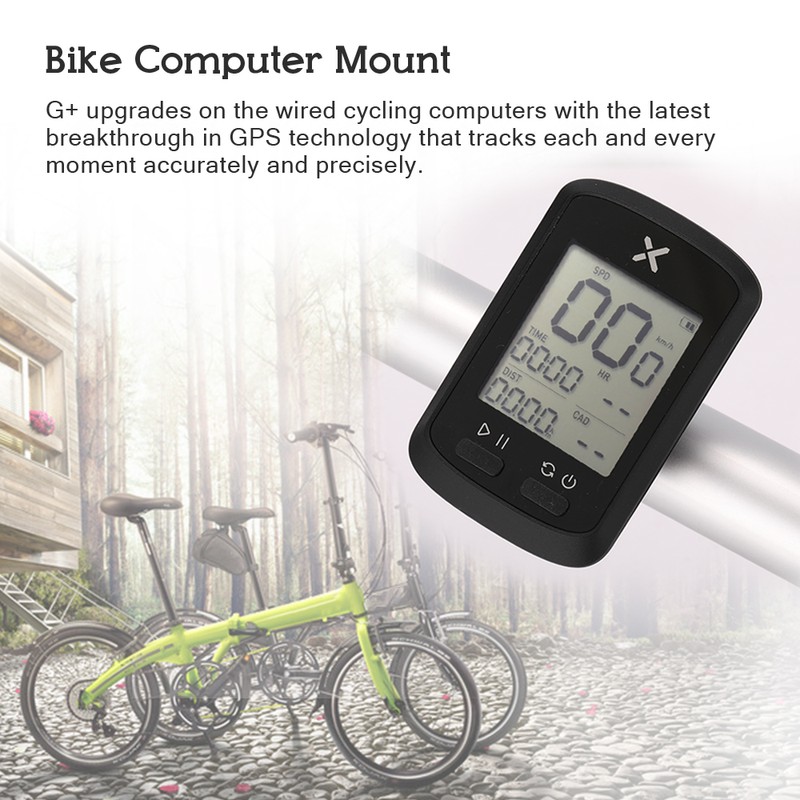 Bike Computer G+ Wireless GPS Speedometer Waterproof Road Bike MTB