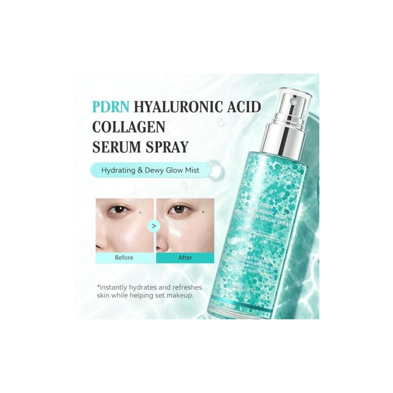 Set Crema Facial Bruma Ácido Hialurónico Pdrn Hidratación Profunda Rejuvenecimiento