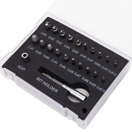 HFS(R) Screw Removal Kit, Screw Removal Bit, Licked Screw, Easy Removal, Broken Screw, Remove Crushed Screws, Screw Picker, Repair Tool, Set of 22, 0.08 - 0.5 inches (2 - 12 mm)