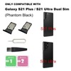 2PCS for Galaxy S21 Plus S21 Ultra Dual SIM Card