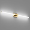 Ralbay 48inch Gold Bathroom Vanity Lights Bar 36W Modern LED