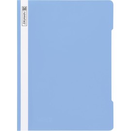 Zambrero Baier & Schneider Brunnen 102010932 File Folder (A4, Polypropylene, Transparent Cover) Light Blue