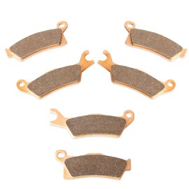 Pastillas de freno compatibles con Can Am Outlander 450 500 570 650 800 800R 850 1000 EFI XT XT-P XMR DPS Max metal sinterizado delantero y trasero