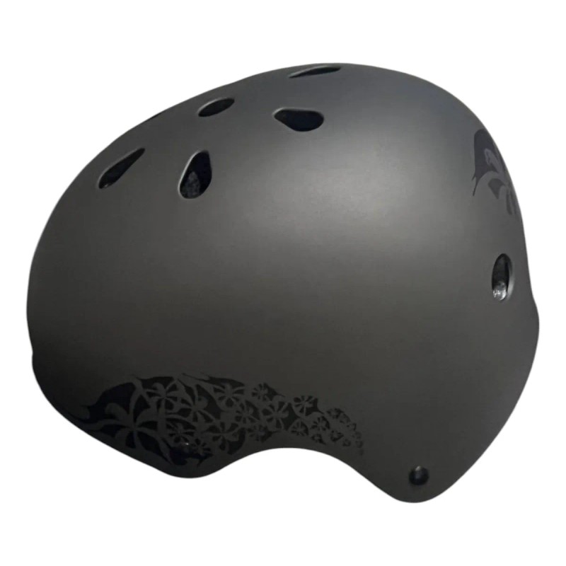 Casco Flying Eagle Gris Casco Para Patinaje Skate Bici Pro