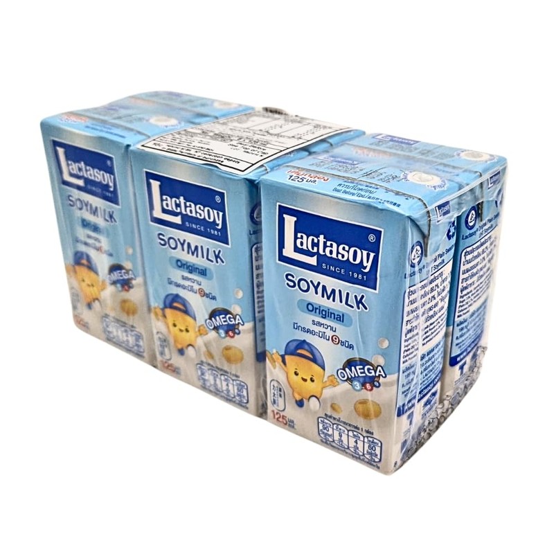 Lactasoy Soymilk Original Drink 125ml 6 pack