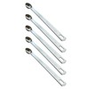 BERYLER 5PCS 1/8 Teaspoon(1/8tsp, 0.625 ml, Dash) Single Tiny Measuring