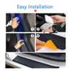 Car Carbon Fiber Rear Bumper Protector Compatible with Mazda CX5