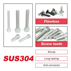 Xitomer Motorcycle Fairing Bolts Kits Fit for Ruckus 50 Zoomer 2003-2025, Fasteners Mounting Kits with Washers/Nuts/Fastenings/Clips/Grommets, Bodywork Stainless Steel Screws