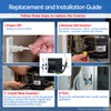 WR49X10283 Refrigerator Inverter Control Board Fit GE Replaces WR55X10490