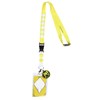 Power Rangers Yellow Ranger ID Lanyard Badge Holder w Character