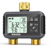 Insoma Water Timer with Brass Inlet & Outlet, 2 Independent
