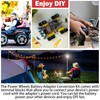 1Pack Power Wheel Adapter for Craftsman 20V Lithium Battery Adapter