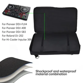 GETBSTOOP GET STOOP Replacement hard case for PRO DJ (DDJ-FLX4) 2 packs Smart DJ Controller, Carrying case for DDJ-400 DDJ-FLX4 DJ controllers and related equipment
