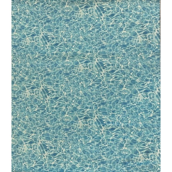 Quilting Treasures OPEN AIR POOL WATER BY QUILTING TREASURES SUMMER