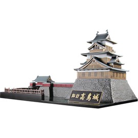 PM OfficeA PP085 1/200 Castle Collection Suwa Takashima Castle Plastic Model