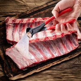 Rib Prep Tool Membrane Remover | Heavy-Duty Skinning Pliers for BBQ, Fish, and Meat | Chrome Vanadium Steel with Anti-Rust Coating