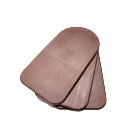 BML 3mm Heel Lifts, 3pk (Boys, Red [Firm])