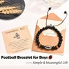 Leyung Football Gifts for Boys, Boys Football Bracelet for Teenage