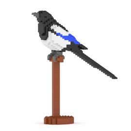 JEKCA Magpie 01S | Bird Plastic Building Blocks | Age 14+
